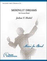 Moonlit Dreams Concert Band sheet music cover
